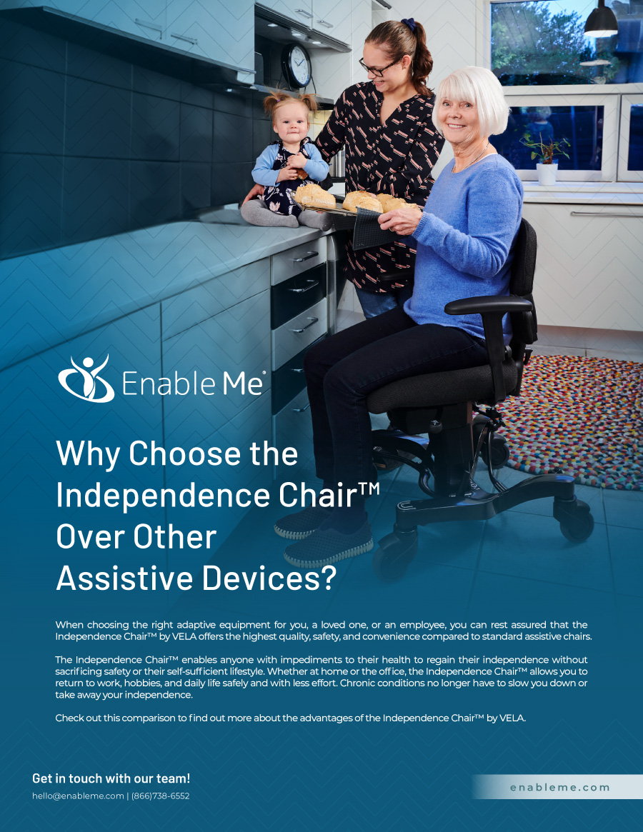 Independence Chair™ Comparison Sheet 700 Models